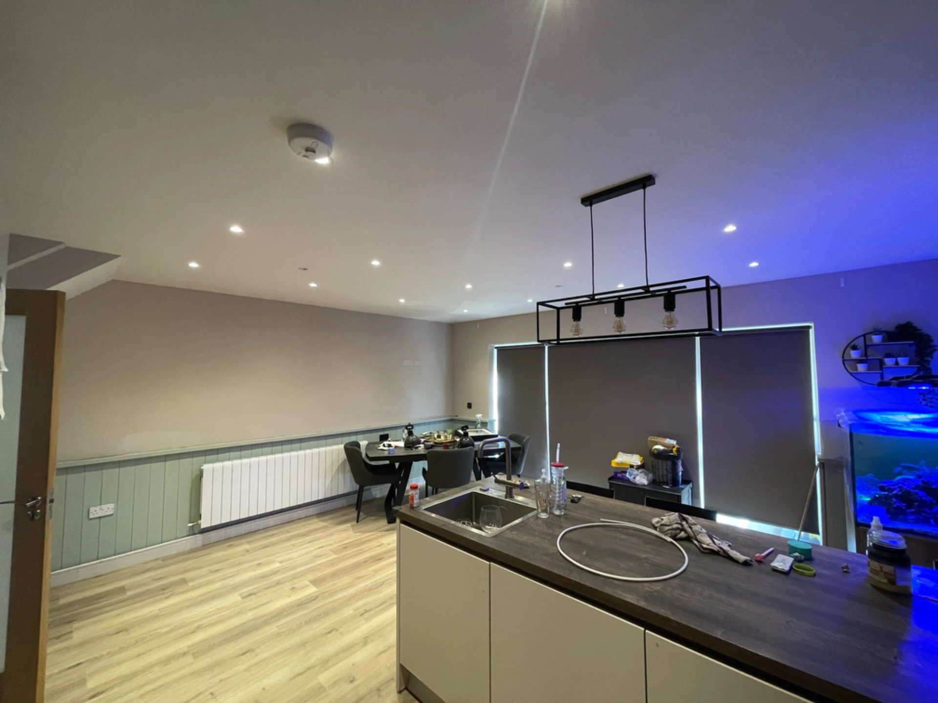 Domestic lighting installation by Flood Electrical in Dublin